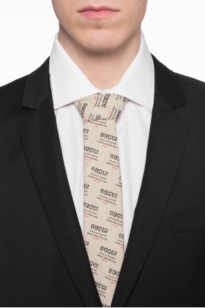 Logo tie, zdjęcie 2 Logo tie od Gucci